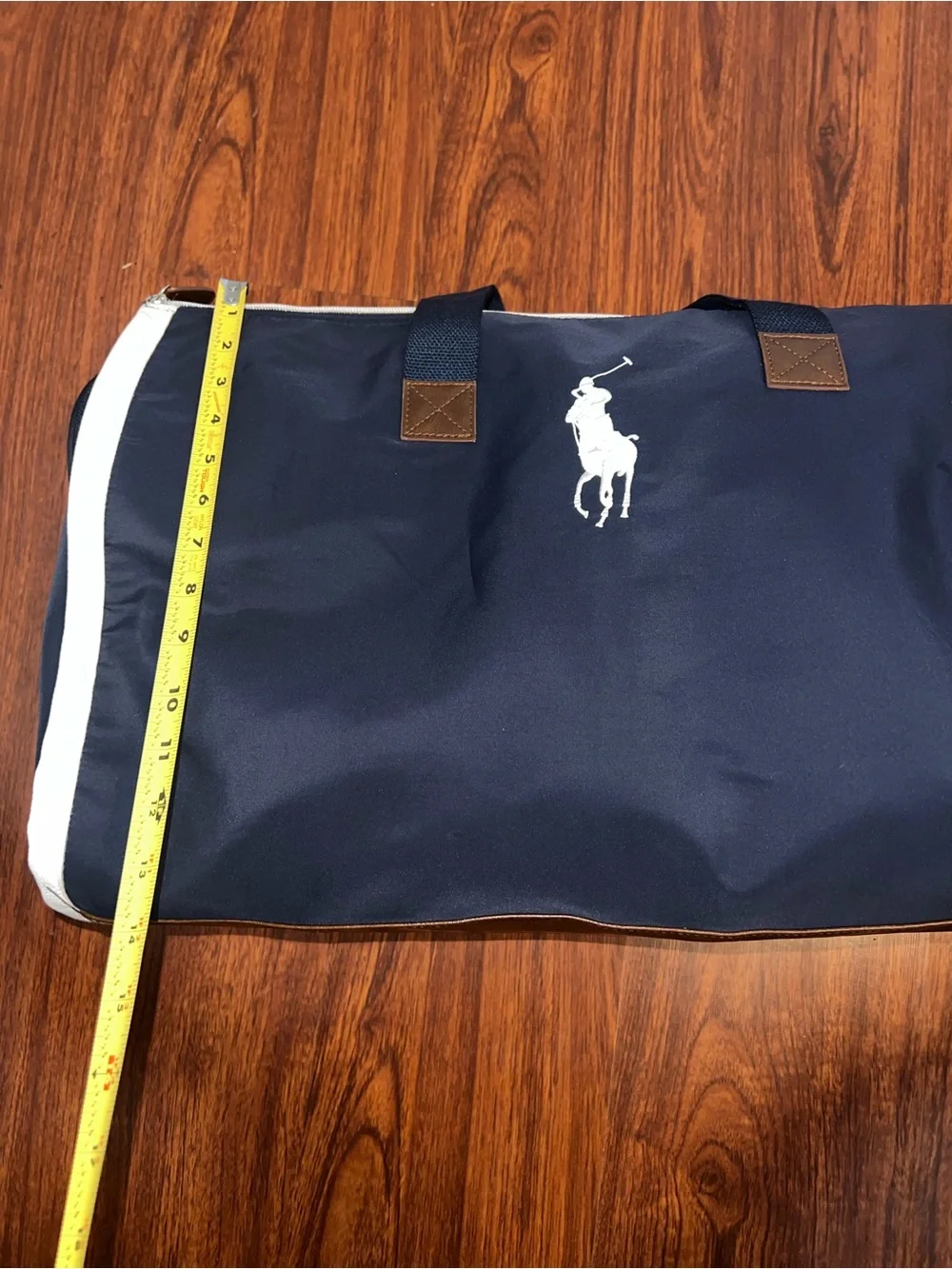Polo by Ralph Lauren Navy Duffel with White Accents